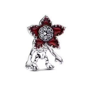 Stranger Things Moveable Demogorgon Charm, Fits on Bracelets and Necklaces